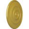 Ekena Millwork Traditional Reece Ceiling Medallion (Fits Canopies up to 5 7/8"), 24 3/8"OD x 1 1/8"P, Rich Gold CM24RERGS - alternate 4
